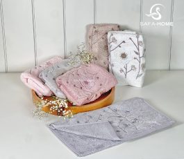 حوله دست و صورت گل 6 پر