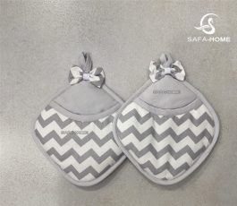 دستگیره آشپزخانه کتان طرح زیگزاگی