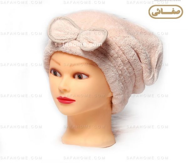 کلاه حمام حوله ای جنیفر گلبهی