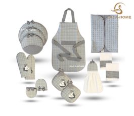 ست سرویس آشپزخانه طوسی