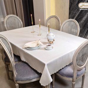 رومیزی ناهار خوری ضد لک طرح پارمیس - 180*150