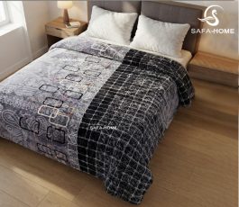 پتو دورویه دونفره طرح سایه