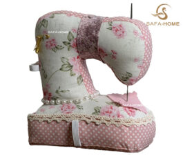 جاسوزنی طرح چرخ خیاطی مدل گلریز