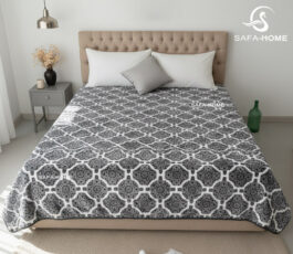 پتو دونفره دورویه طرح موزائیکی