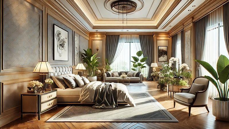 اتاق مستر چیست؟ ایده های جذاب برای دکوراسیون مستر روم