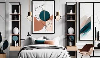 9 ایده جذاب برای دکور بالای تخت