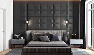 ایده اتاق خواب با تم مشکی؛ طراحی، وسایل لازم و نورپردازی
