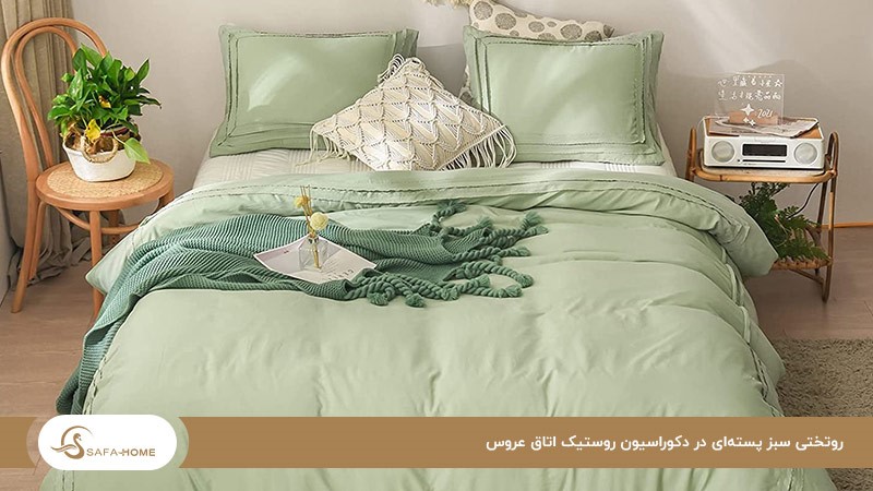 سبز بهترین رنگ برای سرویس خواب عروس