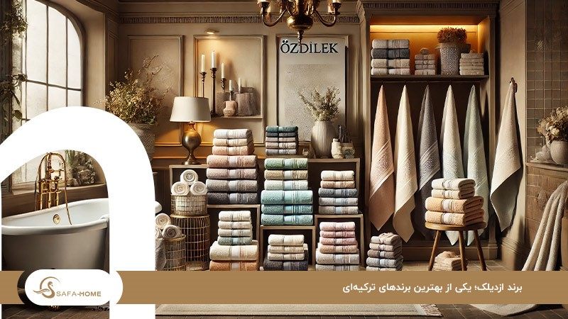 حوله تن پوش Özdilek؛ بهترین برند حوله خارجی