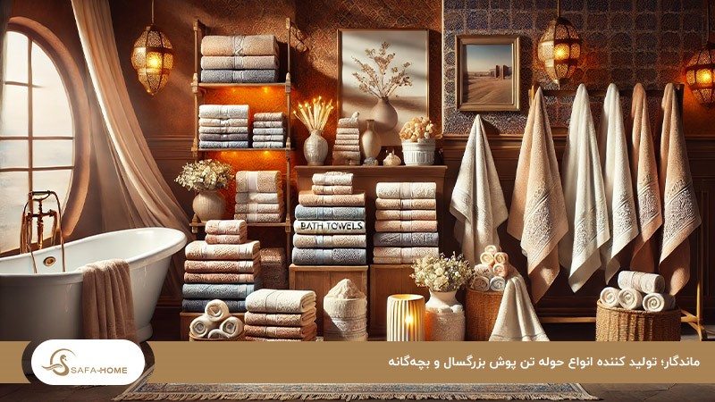 بررسی ویژگی‌ها و قیمت حوله تن پوش ماندگار