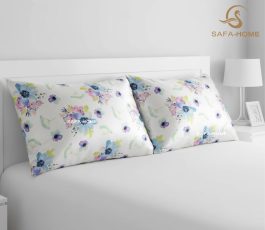 روبالشی ساتن طرح آبرنگ