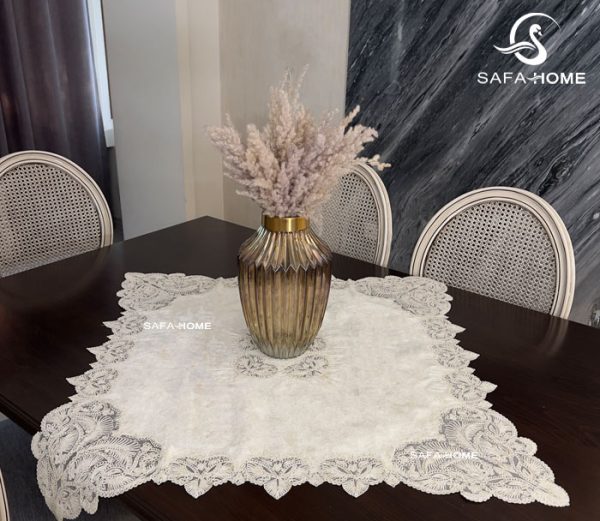 رومیزی مربع طرح اسلیمی