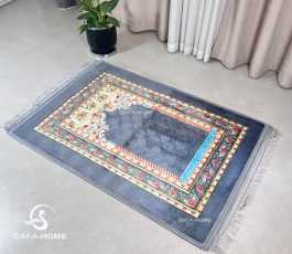 سجاده قالیچه طوسی