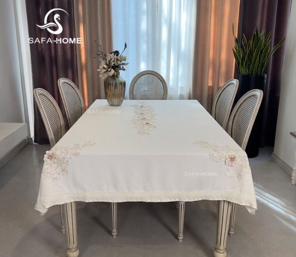 رومیزی ناهارخوری گیپور سفارشی
