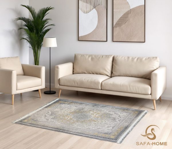 فرش یک و نیم متری طرح آذرخش