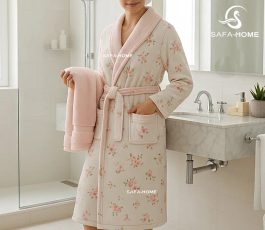 حوله پالتویی زنانه مدل لیلیوم شیری