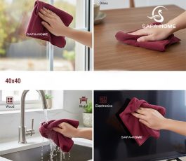 دستمال نظافت مایکروفایبر