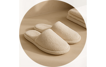 دمپایی حوله ای