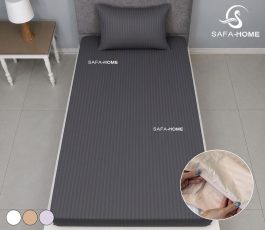 ملحفه تشک و بالش کش‌دوز هتلی 120×200 پارچه ترک