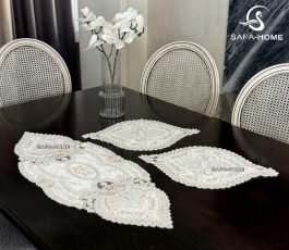 رومیزی پاشا 3 تکه دیبا