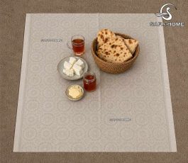 سفره سالین طرح پیچک سایز 100×100 سانتی متر